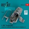 RESKIT RSU48-0350 F-105D Thunderchief cockpit early modification (Detailed edition) for HobbyBoss kit (3D Printed) 1/48